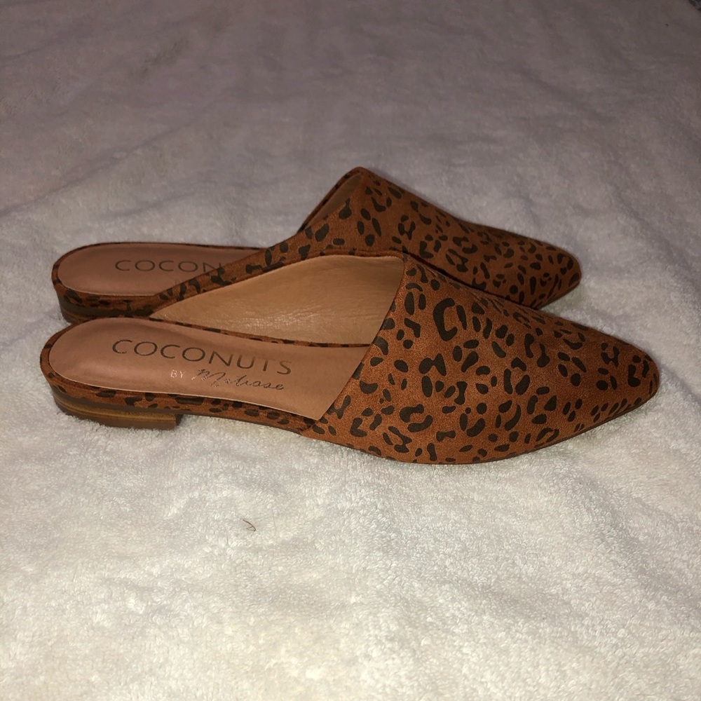 Coconuts D’Orsay Flats leopard